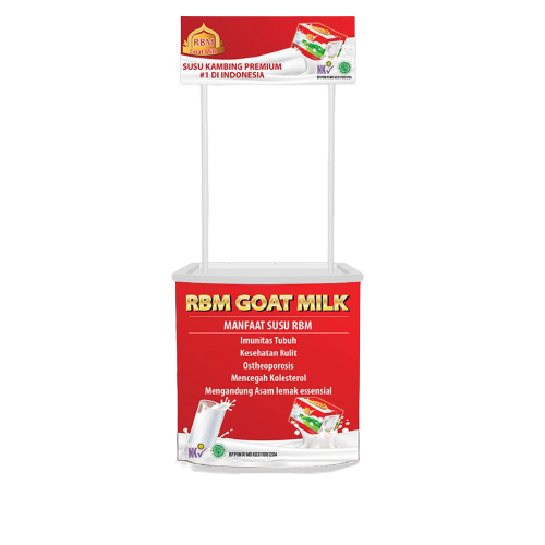 Event Desk RBM Goat Milk Promosi