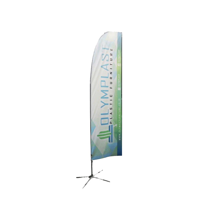 Flag Banner Olymplas Backwall Portable